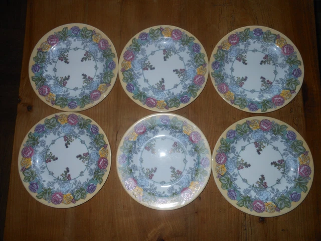 Lot 6 assiettes à dessert - France