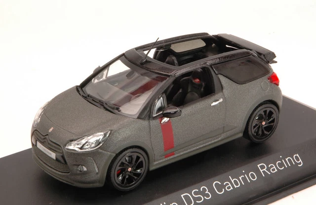 CITROEN DS 3 cabriolet gris argent avec accessoires interchangeables -  Référence 181548 fabriquée par NOREV