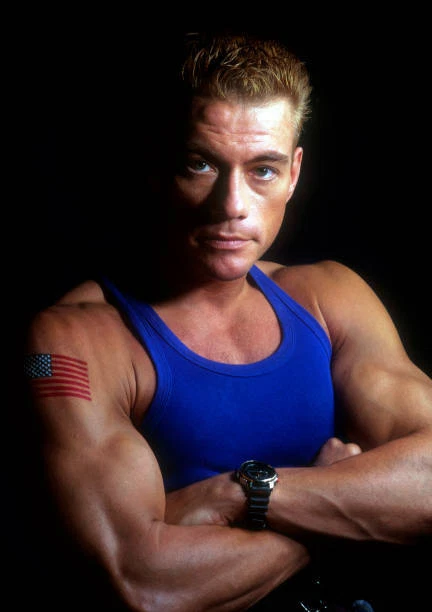 BELGIAN ACTOR JEAN-CLAUDE Van Damme in Street Fighter on July 21 - Old