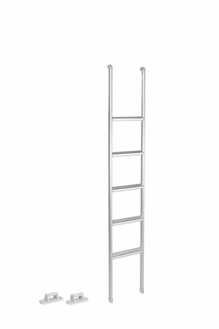 Internal Ladder ALUMINIUM INTERNAL BUNK Ladder 1500mm X 290mm Motorhome Caravan Camper ...
