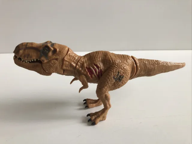 Jurassic World Bashers And Biters Brown  T-rex Hasbro Great Condition