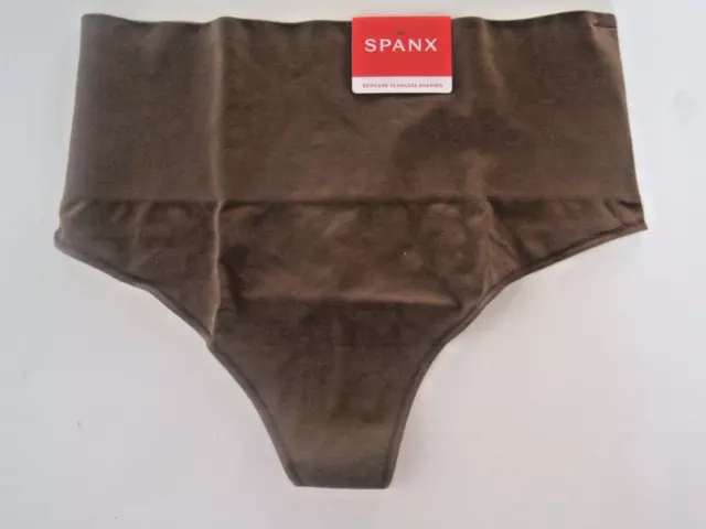 SPANX ECO CARE Thong Brown Size M Brand New $16.97 - PicClick
