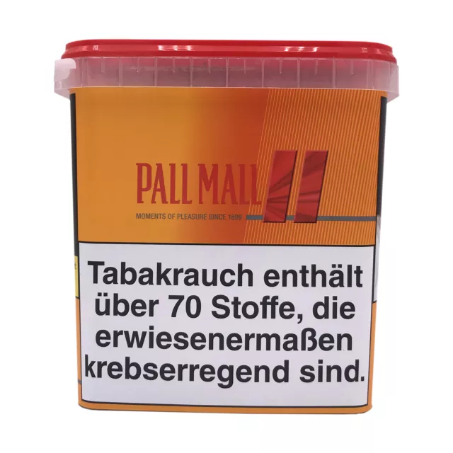 3x Pall Mall Allround Volumentabak Giga Box à 250g, Red Xtra Hülsen, Feuerzeuge 2