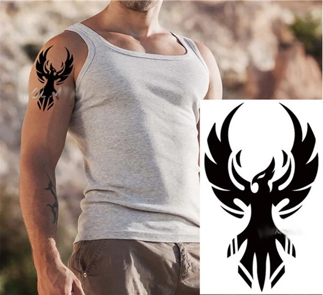 EINMALTATTOO TRIBAL -TEMPORARY Tattoo Aufkleber 3x Symbole Temporär