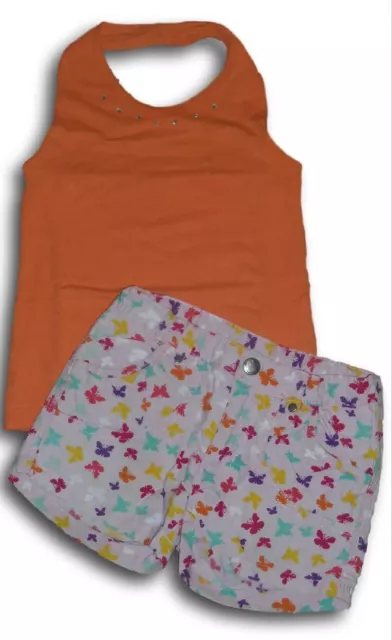 Set lotto stock shorts pantaloncini top maglietta OVS H&M bimba bambina 3/4 anni