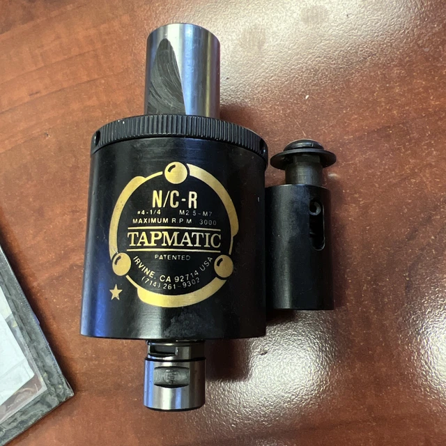 Tapmatic N/C-R Tapping Head Attachment Machine Tooling