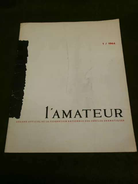 Theatre - L'amateur 1964 #1 - Camille Poupeye