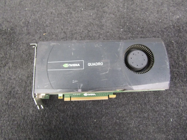 NVIDIA Quadro 5000 4GB GDDR5 PCIe 2.0 x16 GPU Graphics Video Card