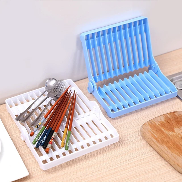 Mesa de trabajo estantería de desagüe vajilla organizador cocina accesorios multifuncionales
