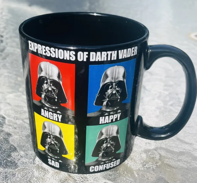 Star Wars Expressions of Darth Vader 20 Oz Coffee Mug