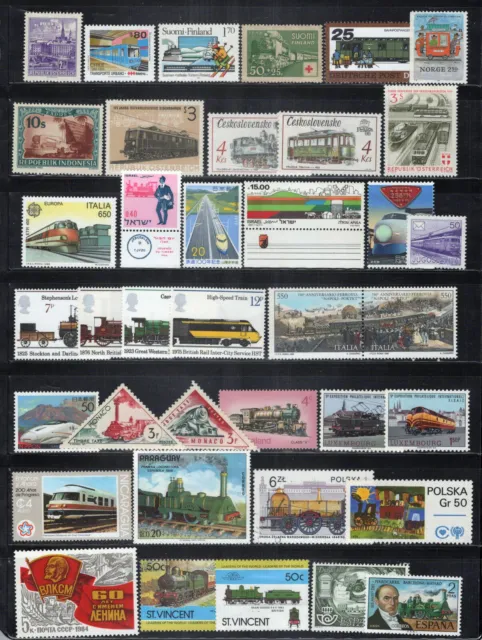 Trains Collection Most MNH Railroad Locomotives Transportation ZAYIX 0124S0298