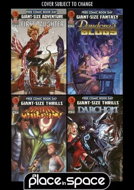 Free Comic Book Day 2014 (Fcbd) Giant-Size 4-Comic Flipbook Bundle