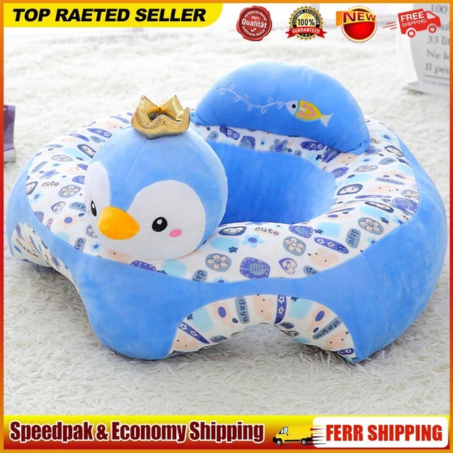 Cartoon Baby Arm Chair Washable No Filler Baby Sofa Cover Soft for Children Gift