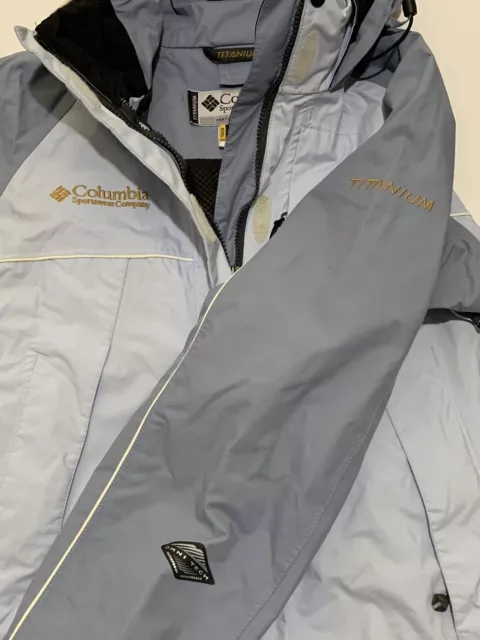 Columbia Titanium Interchange Womens Jacket Medium