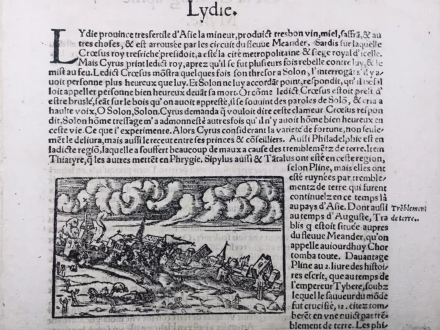 Tremblement de Terre Turquie 1575 Bodrum Carie Artémise Encyclopédie Munster