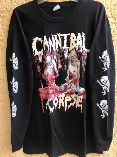 Cannibal corpse Long sleeve L shirt Brujeria Death Carcass Pestilence Repulsion