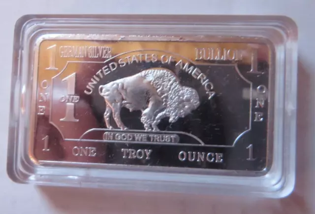 1 Oz Unze German Silver 999 USA  American Buffalo Büffel Bullion in Kapsel,