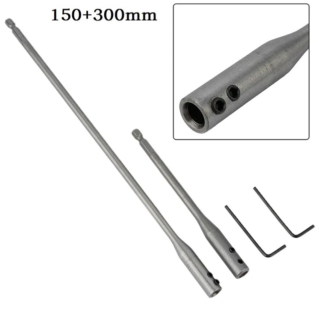KATSU Lot 5 Barres Extension Limiteur De Couple 1/2" 150-200 Nm – 8 Pouces, CR-MO Pour Écrous De Roue