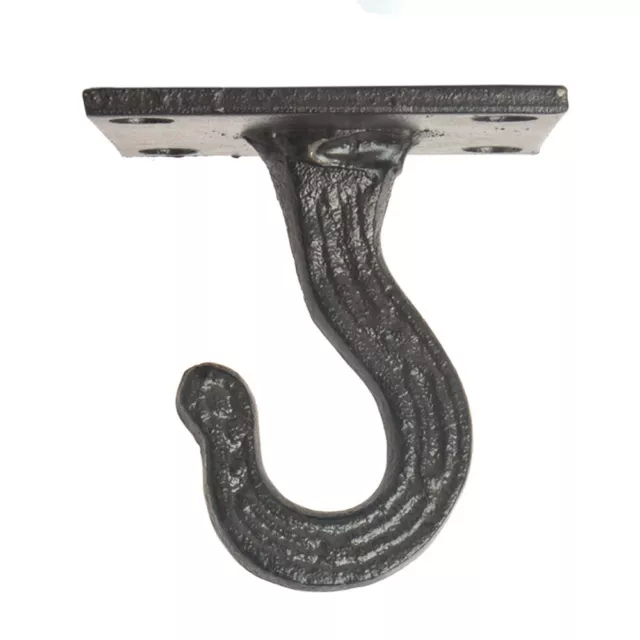 Cast Iron Ceiling Hook Wall Hanger Rack Organizer Heavy Duty Coat Holder Hanging