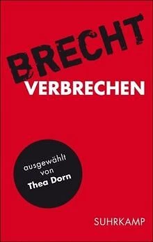 Verbrechen (suhrkamp taschenbuch) von Bertolt Brecht | Buch | Zustand sehr gut