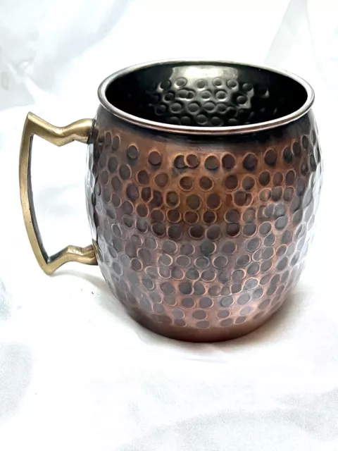 ODI Old Dutch International Copper Moscow Mule Mug Cup Brass Handle