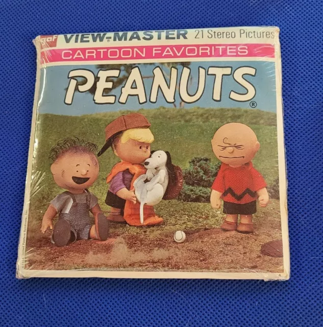 Sealed B536 The Wonderful World of Peanuts Snoopy view-master Reels Packet