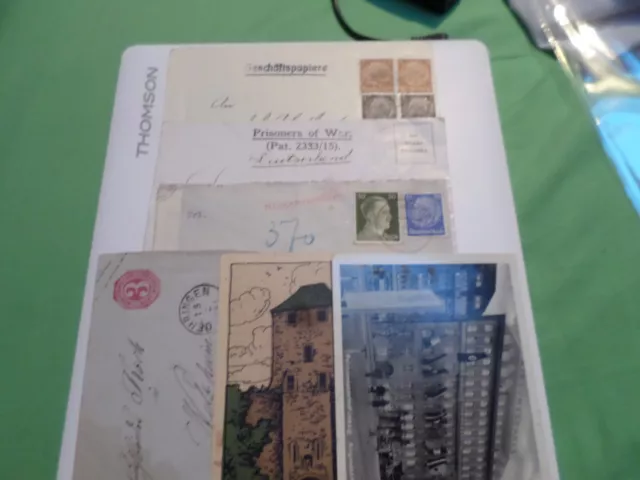 Lot Enveloppes Et Cartes Allemagne Ww2 Reich Deutschland