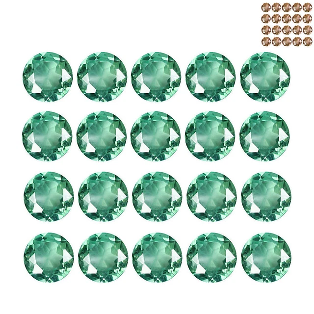 0.43Ct 20 Pcs Lot Brillant Rond 1.5 MM Changement de Couleur Alexandrite...