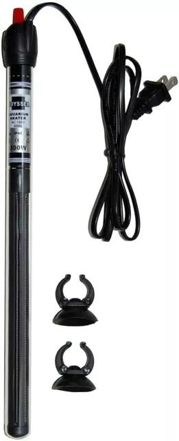 Aquarium Heater Submersible Fish Tank Adjustable 50W 100W 200W 300W 500W Watts