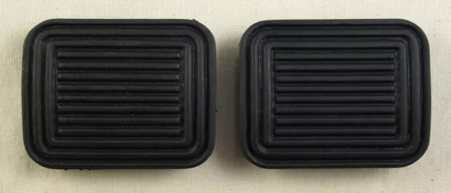 VW Bay window 68-79 Bus Clutch and Brake Pedal pad Rubbers Pair 2x camper T2