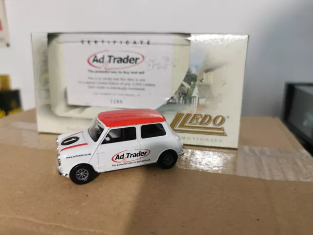 Austin Mini Lledo Promotionnel Ad Trader Neuf En Boite Boite 1/43 Rarete