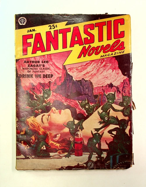 Fantastic Novels Pulp Jan 1951 Vol. 4 #5 FR Low Grade