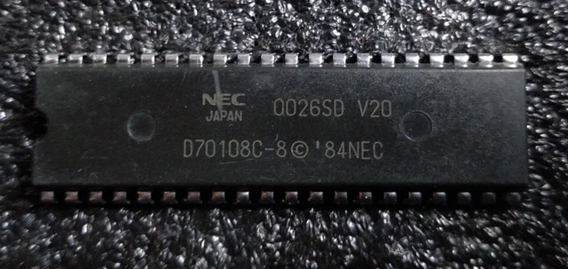 NEC V20 8Mhz, for Turbo XT 8Mhz 8088 Intel, NOS Original and non-relabled
