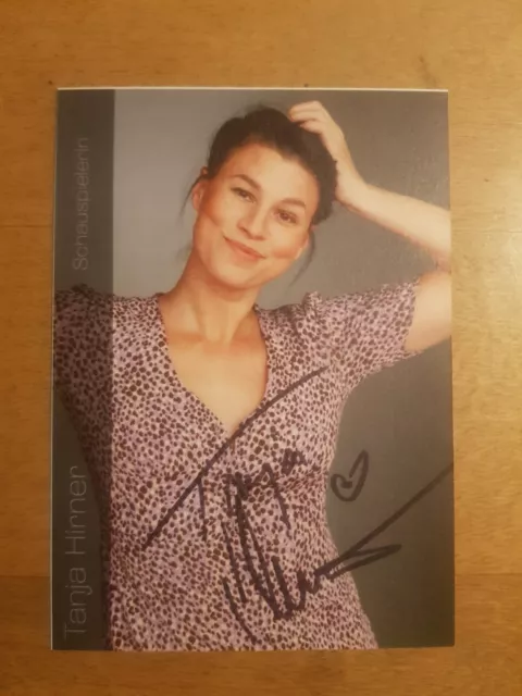 *Neu* Autogrammkarte von Tanja Hirner