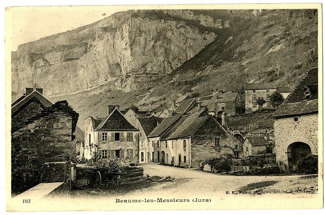 CPA 39 Jura Baume-les-Messieurs