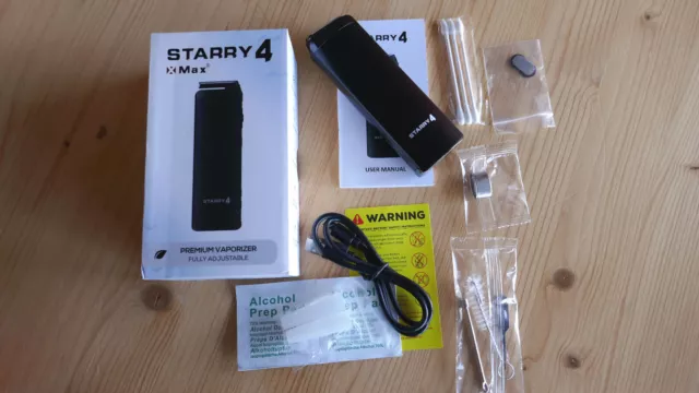 XMAX Starry 4.0 Vaporizer, 2023 Version von XVAPE, Neuwertig da unbedampft :)