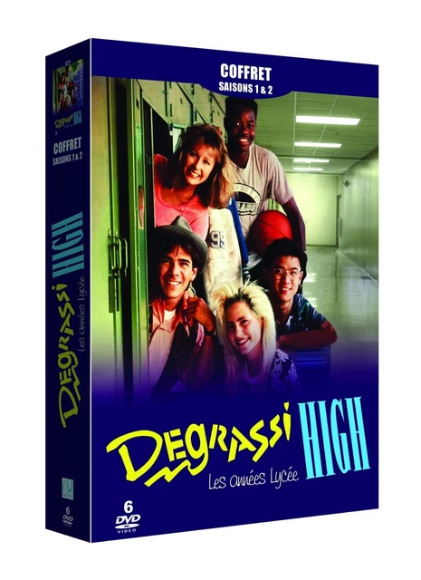 Coffret 6 DVD « Les années Collège - Partie 2 » (Tout neuf et sous cellophane !)