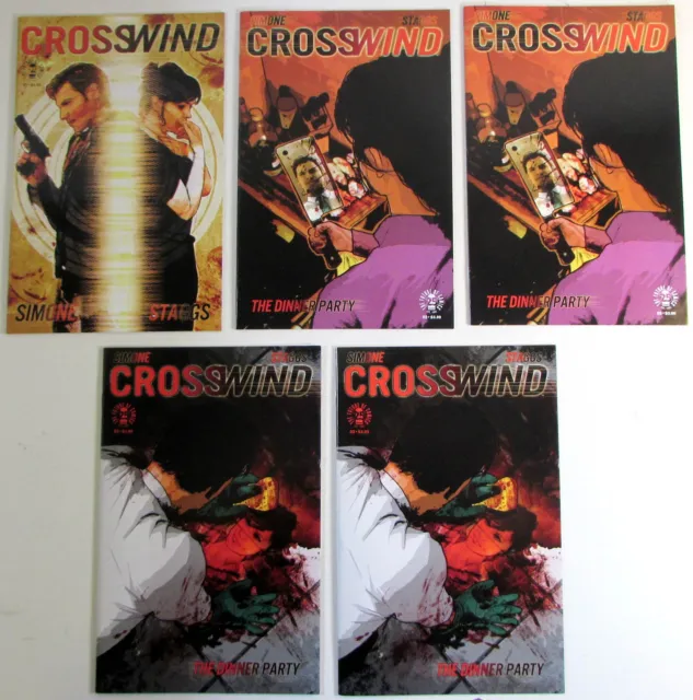 Crosswind Lot of 5 #1,2 x2,2b x2 Image Comics (2017) NM 1st Print Comic Books