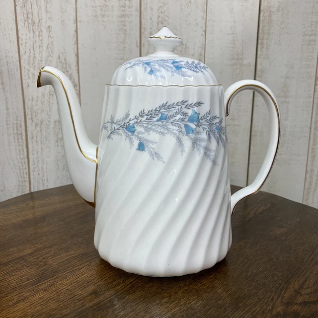 Minton #1 Vintage Coffee Pot Belbrachen Circa 1957-1974 Antique Ceramics