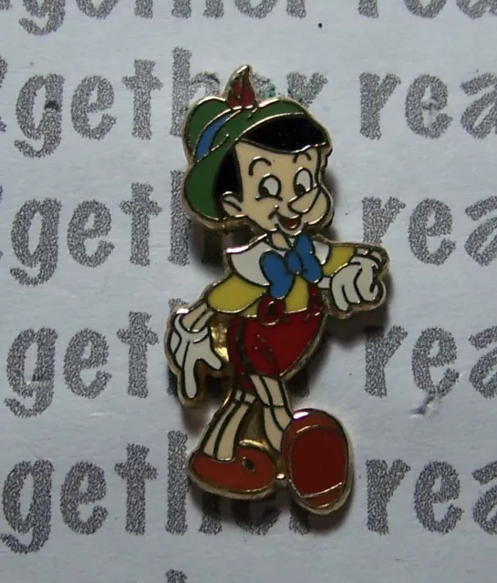 Disney Pin Pinocchio Walking Green Hat Error