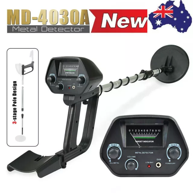 MD-4030A Metal Detector Underground High Sensitive Scanner Gold Coin Finder