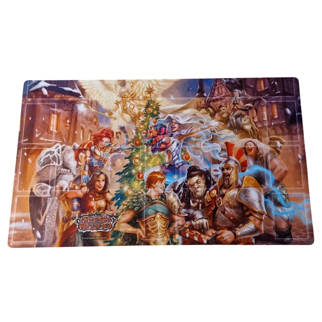 Flesh and Blood Christmas Spirit プレイマット Flesh and Blood Christmas Spirit Playmat | eBay