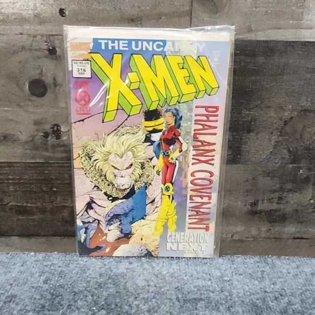 Uncanny X-MEN 316 Deluxe Holi Foil 1ST Monet ST Croix Marvel Comic Book
