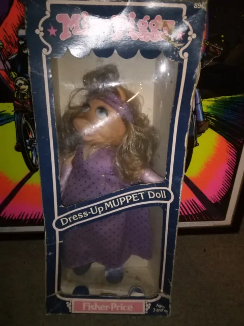 Vintage Miss Piggy Dress Up Doll