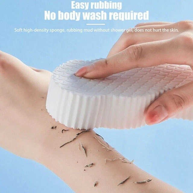 Exfoliation douce plus confortable bain éponge bain artefact frottement des cen