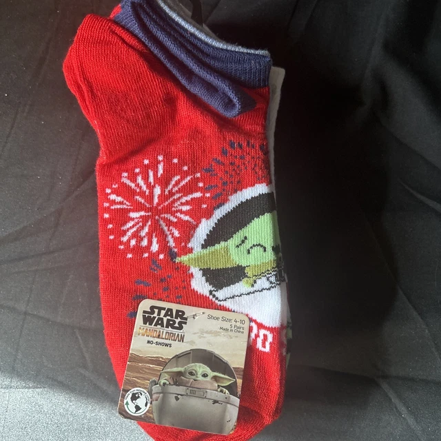 Star Wars Mandalorian No Show Socks