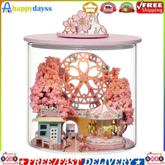 Kisangel Mini Regenschirm Puppenhaus - DIY Möbel Für Puppenhaus Terrasse