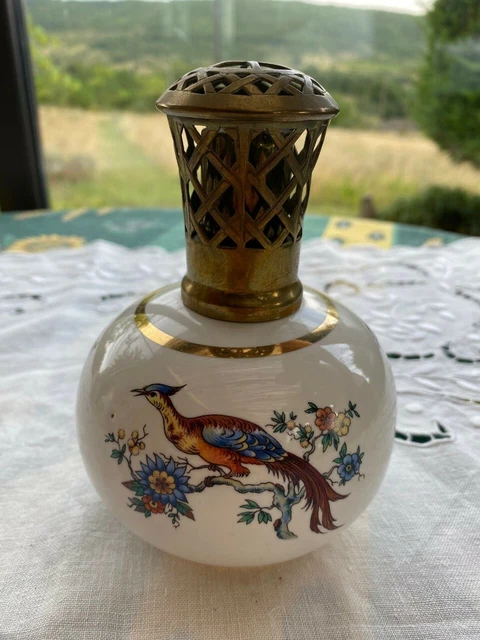 Lampe Berger Porcelain Revol Floral decor Vintage White Floral,Vegetal - Sold