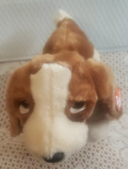 Ty Beanie Buddy * Tracker Basset Hound Dog * With Tags * Retired * Nwt - 1998