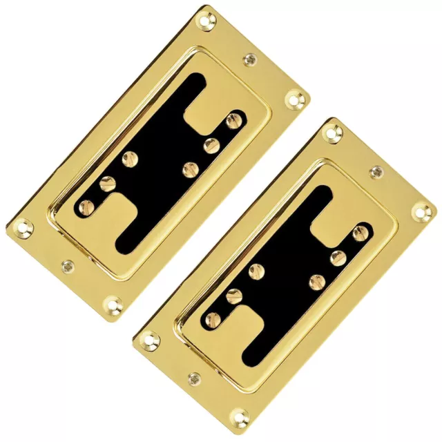 Rickenbacker Electric Guitar Pickups Humbucker Set Neck Bridge Guitar Parts Gold